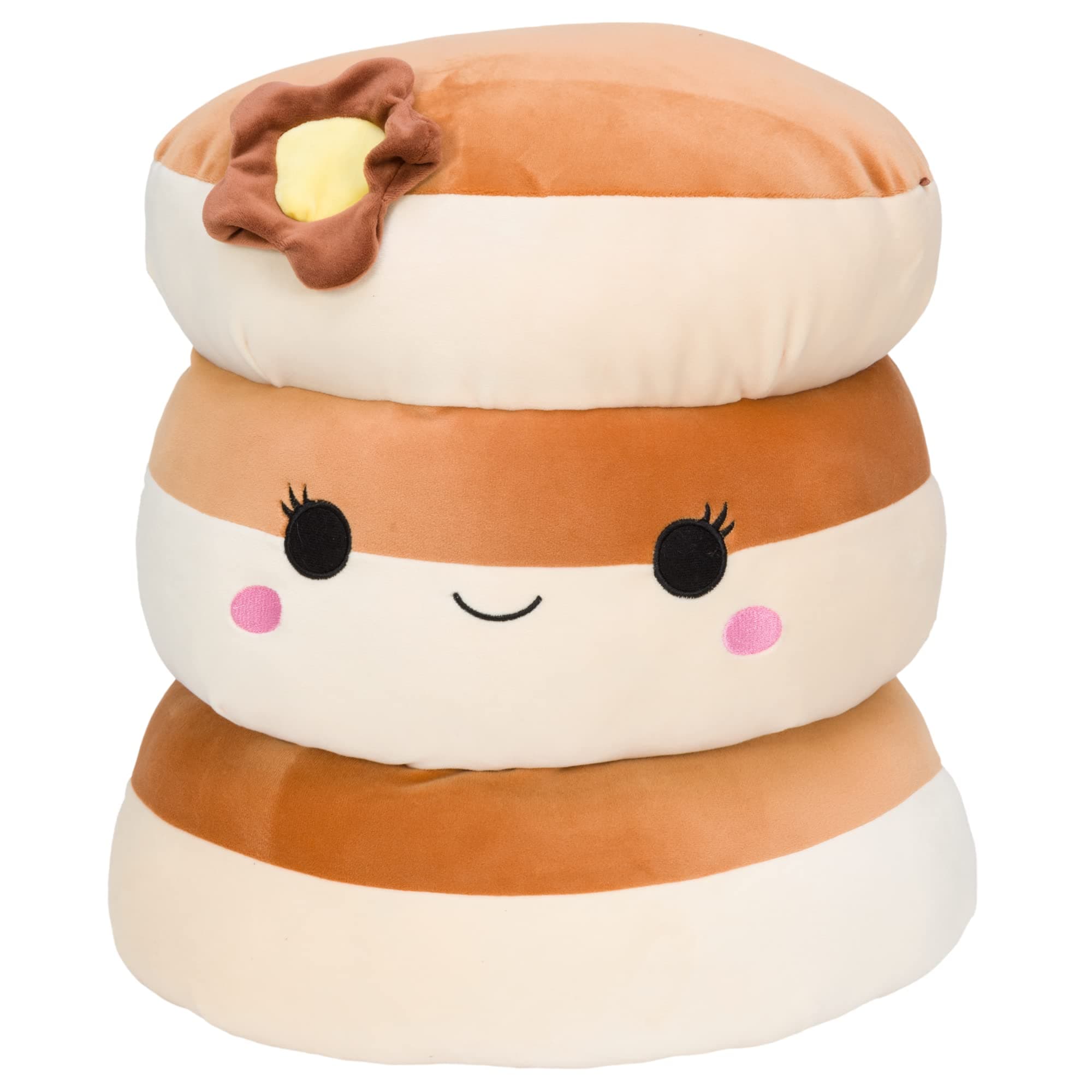 Original 12-Inch Rayen Pancake 3-Stack with Butter Flower - Medium-Sized Ultrasoft Official Jazwares Plush - Amazon Exclusive