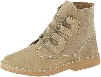 Roamers Mens Ghillie Tie Desert Boots Dark Suede Size UK