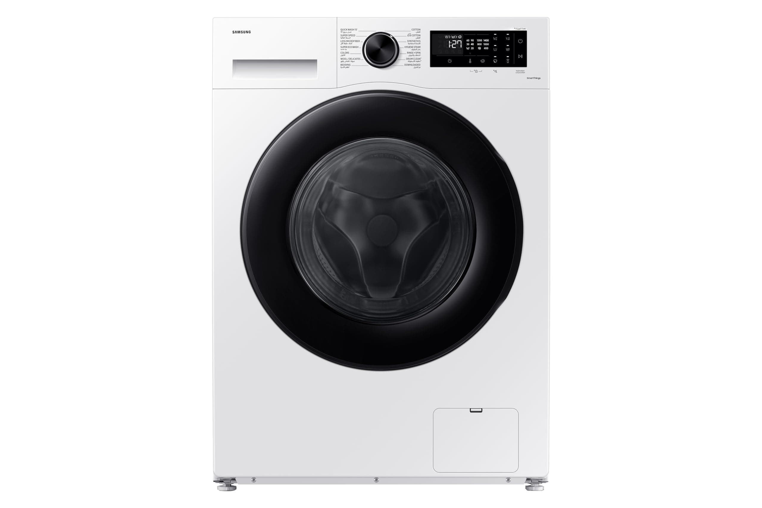 10.5kg Front Load Washing Machine with Ecobubble and SmartThings AI Energy Mode (UAE version) - WW10CGC04DAEGU