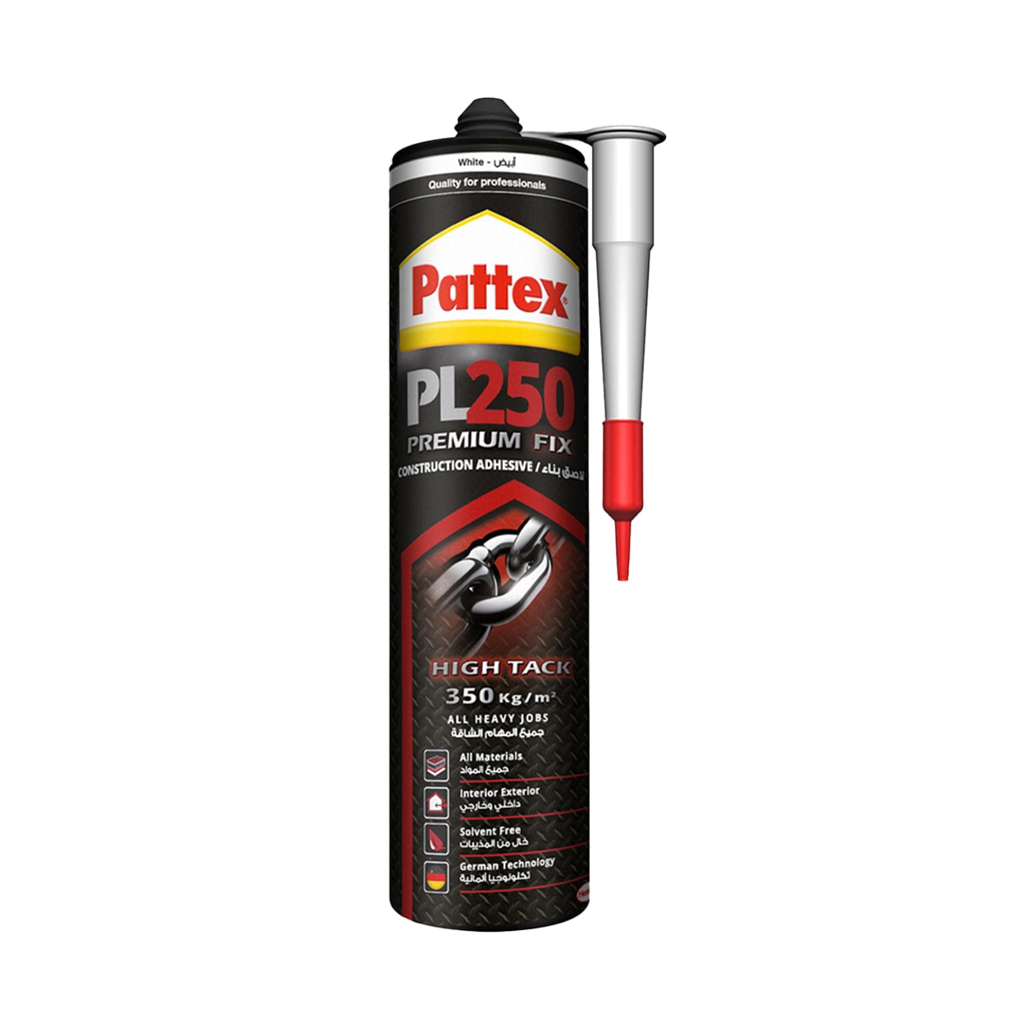 PL 250 (building adhesive) is a professional polymer based adhesive and general purpose silicone