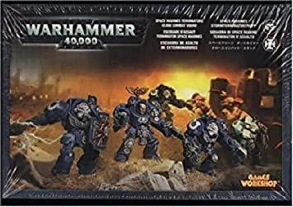 Games Workshop 1019965" S/Marine Terminator Close Combat Sq Tabletop and Miniature Game