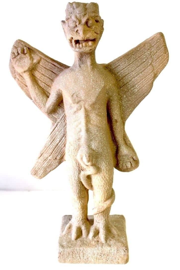 Pazuzu Replica Demon Horror Idol Statue 14" Solid Statue Book End Collector's Item Exorcist
