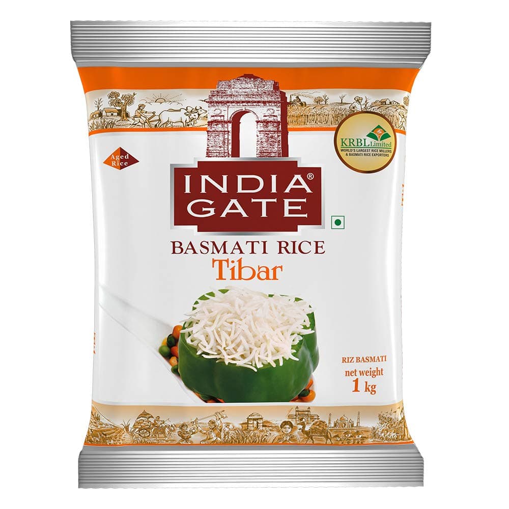 India Gate Tibar Basmati Rice - 1 kg