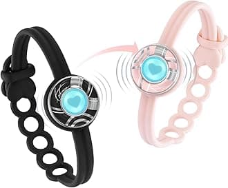 TOTWOO Candy Collection-Long Distance Touch Bracelets, Vibration & Light up for Love -Pair of Couples Bracelets Long Distance Relationship Gifts for Girlfriend Bluetooth Pairing Jewelry