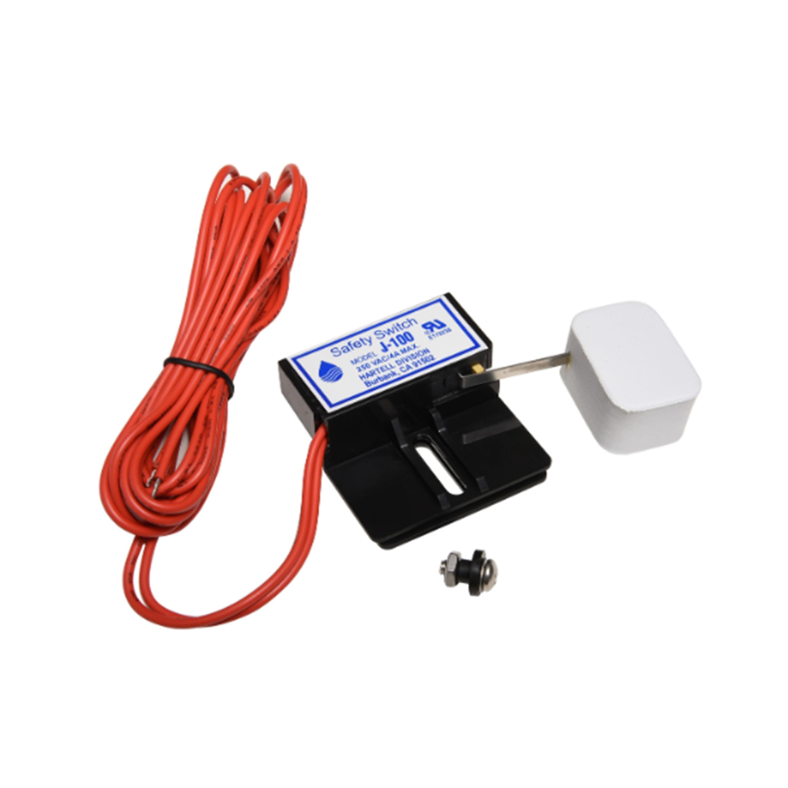 Hartell 610057, Model J-100 Drain Pan Safety Switch