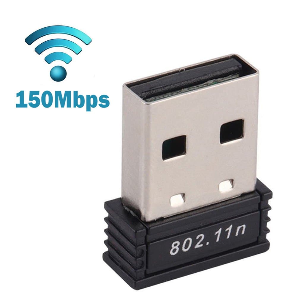 150Mbps USB Wireless Network Adapter, LOTEKOO USB WiFi Adapter LAN Network Card Wi-Fi Dongle for Desktop Laptop PC Windows 10 8.1 8 7 XP Vista MAC OS