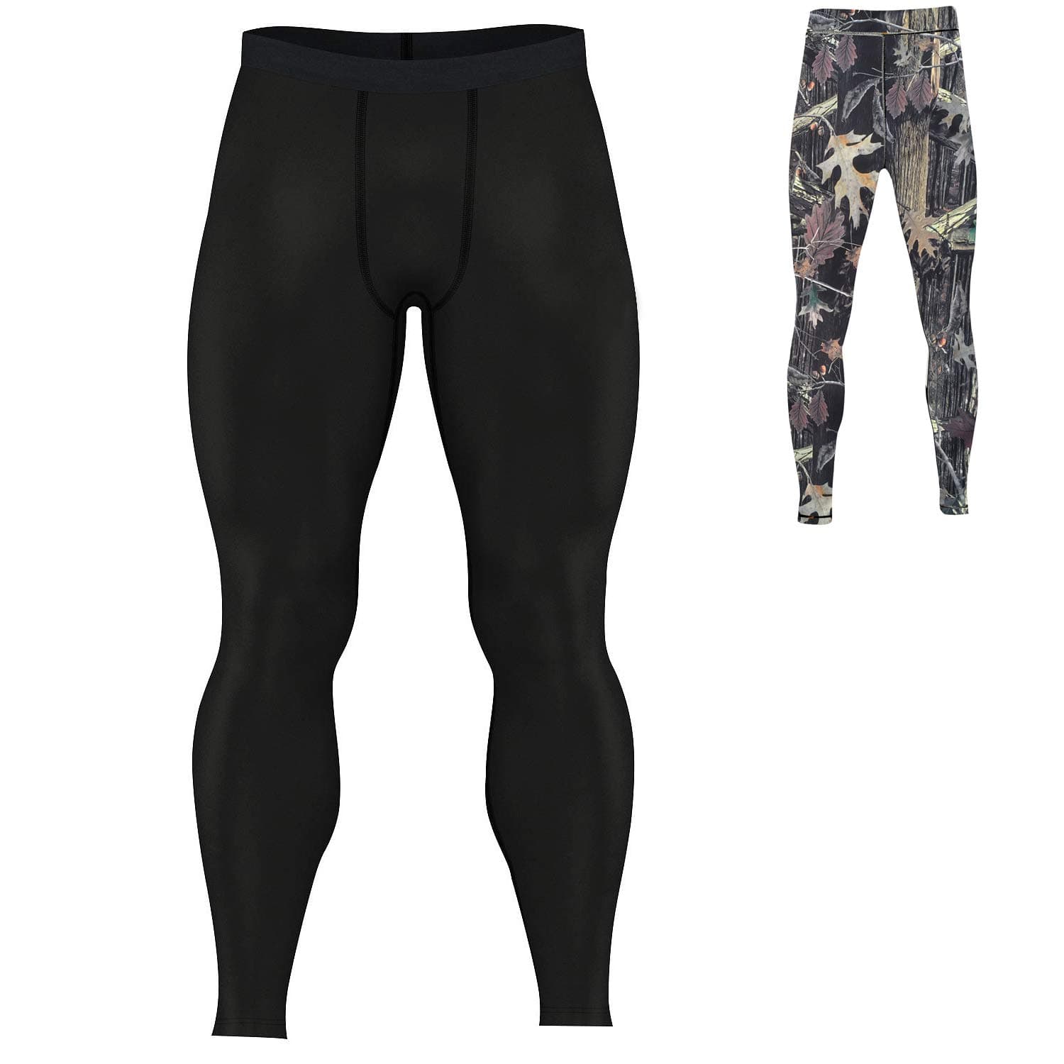 ROAR MMA Sphere Compression Pants Tight Under Legging BJJ No Gi Grappling Spats (XLarge, Simple Black)