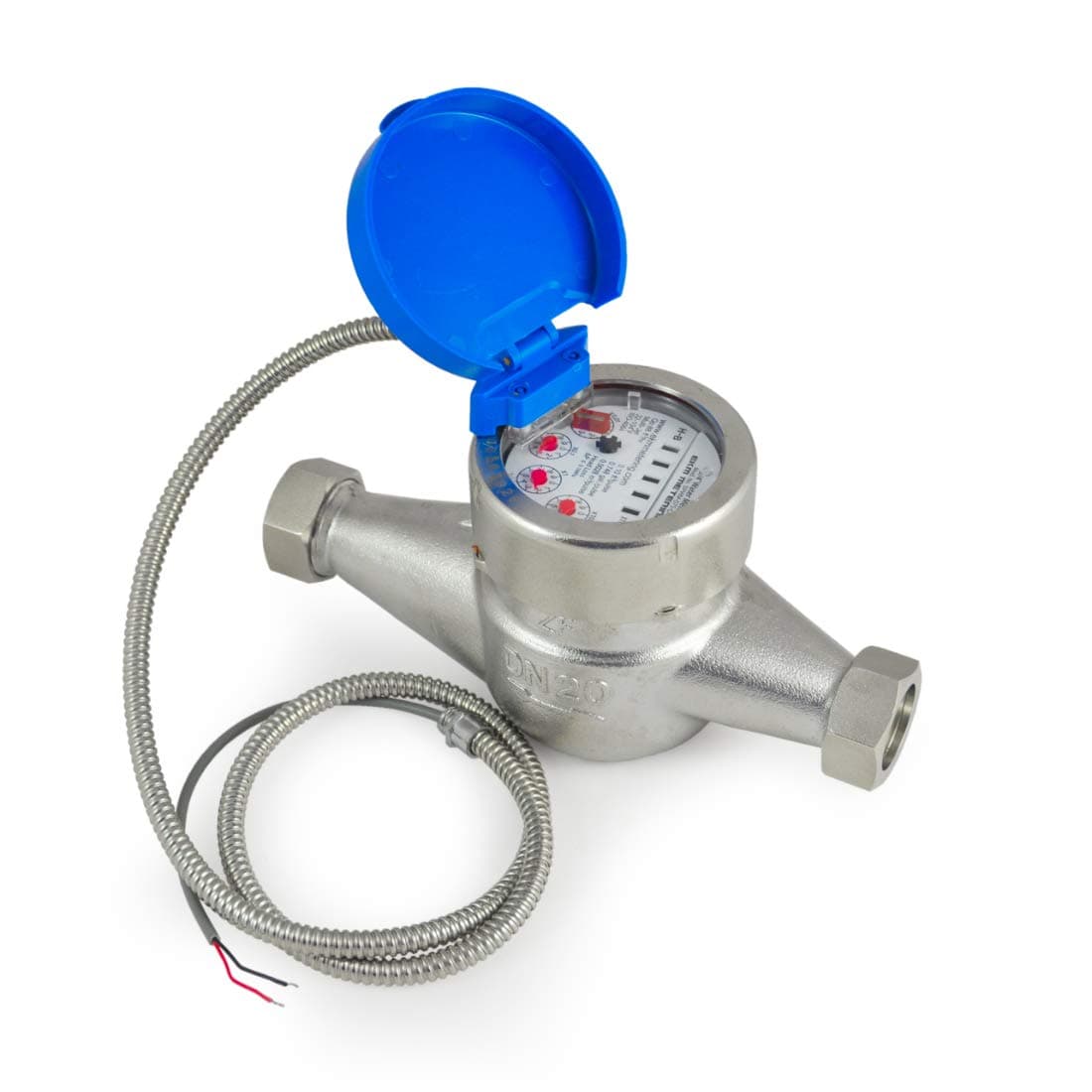 3/4" Water Meter - Stainless Steel, Pulse Output