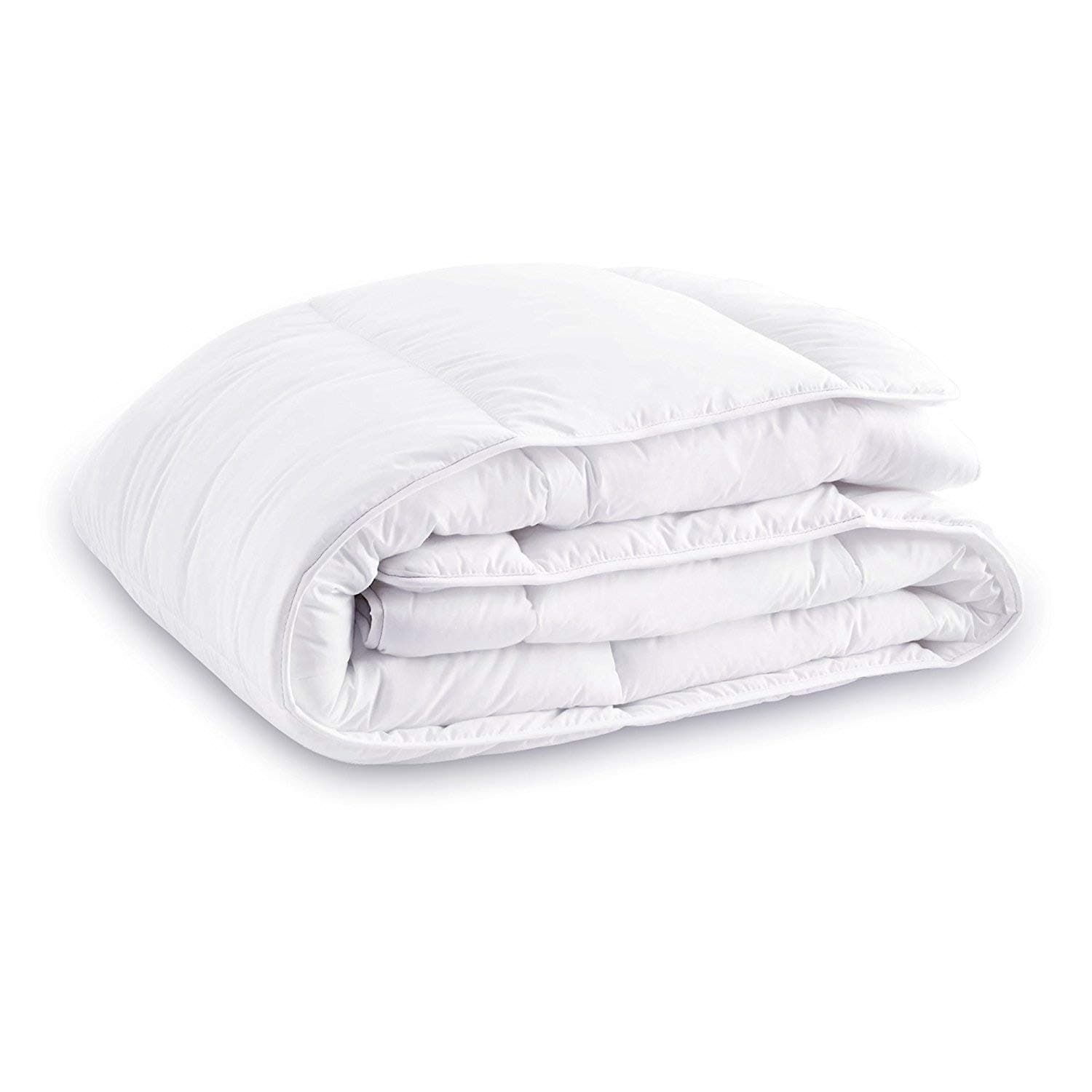 Celeep Polyester Comforter - White, Twin Duvet Insert - All Season Down Alternative - Thin - Soft - Plush Microfiber Fill - Machine Washable