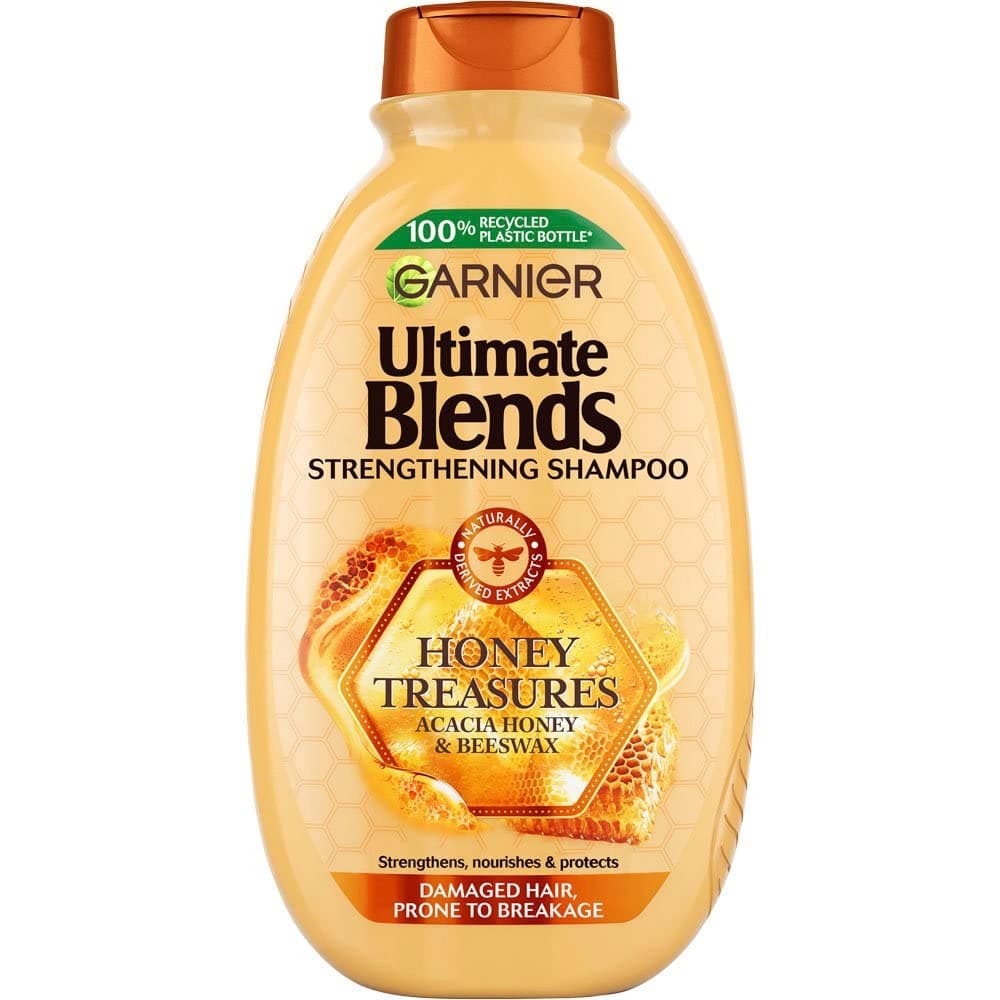 Garnier Ultimate Blends Honey Treasures Shampoo, 400ml