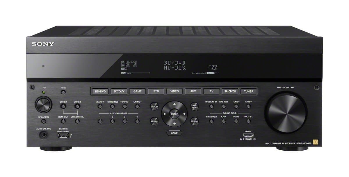 Sony STRZA2000ES 7.2-Channel 4K AV Receiver (Black)