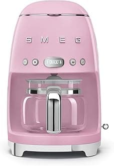 Smeg 50's Retro Pink Drip Coffee Machine