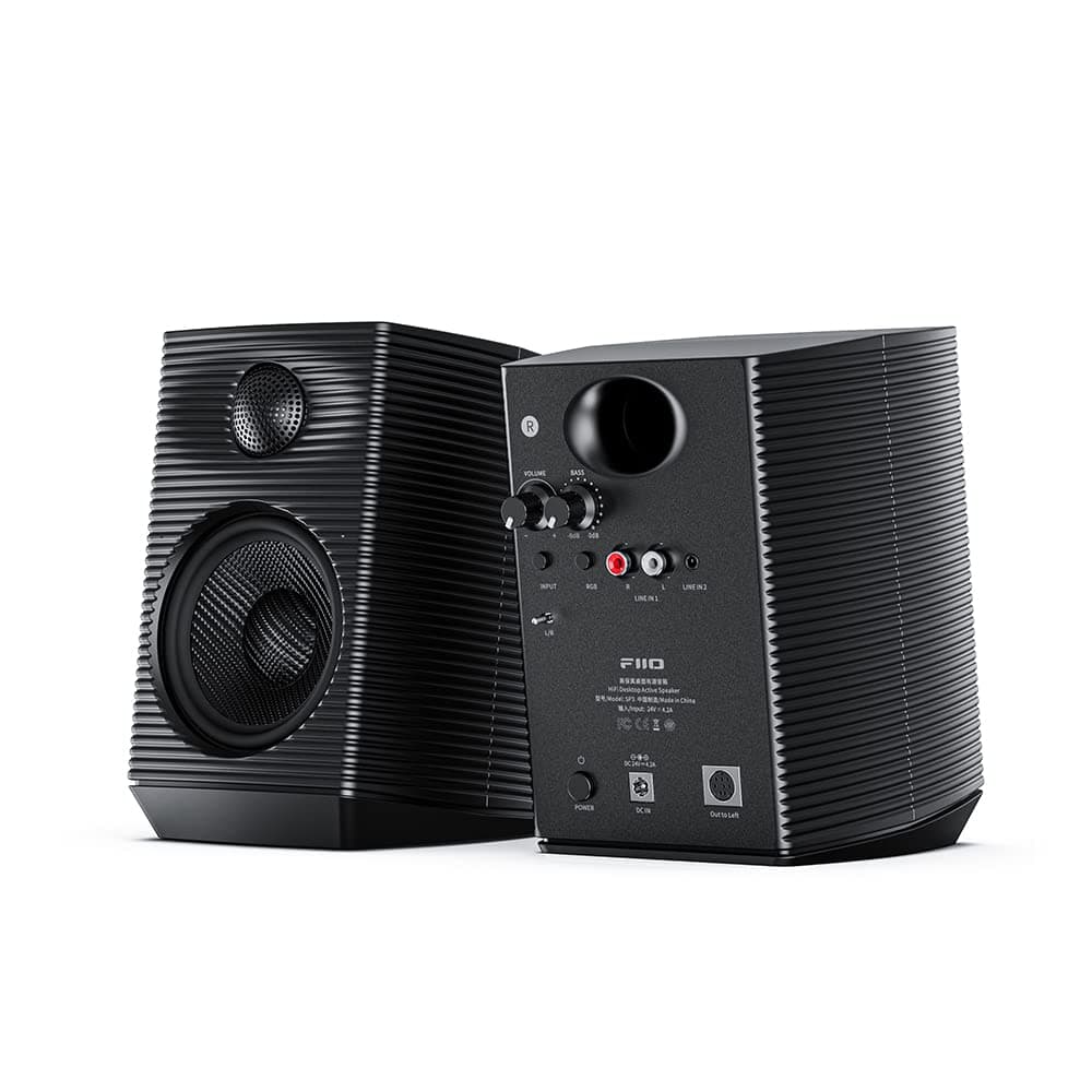 FIIO SP3 Hi-Fi Active Desktop Speaker (Black)