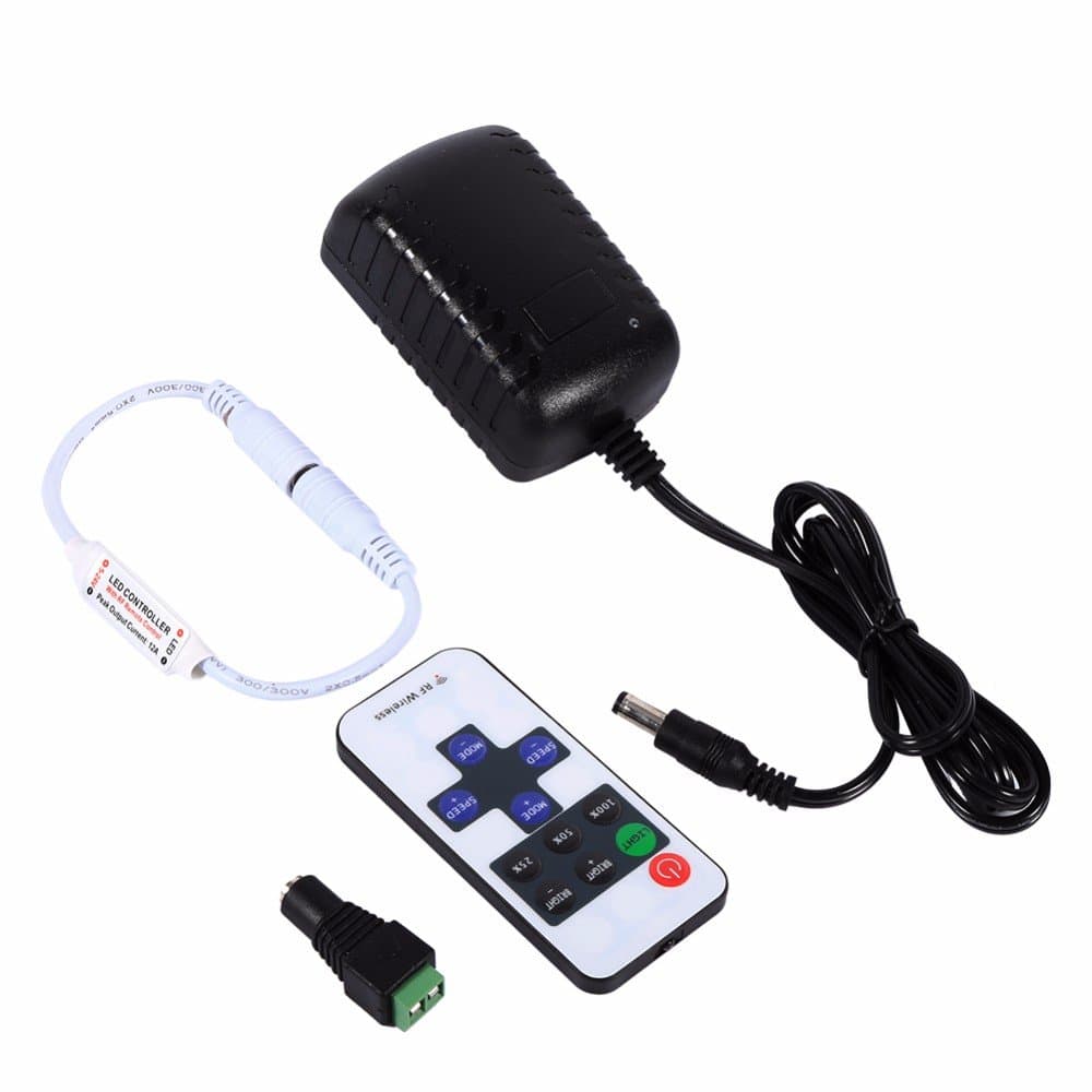 Vechi 5' LED Mirror Light Kit Hollywood Makeup Mirror Light, Vanity White with Dimmer