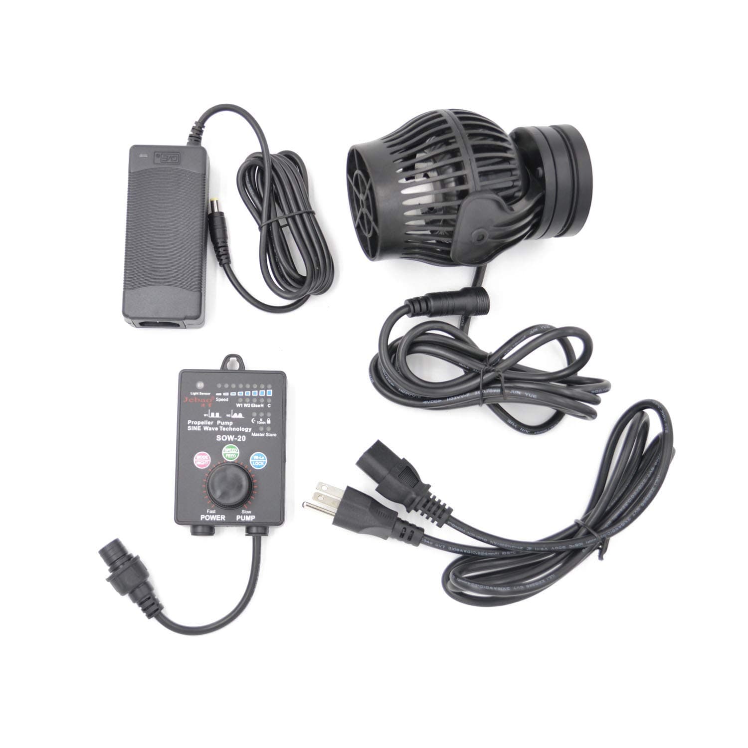 SOW Wave Maker Flow Pump with Controller for Marine Reef Aquarium (SOW-20)