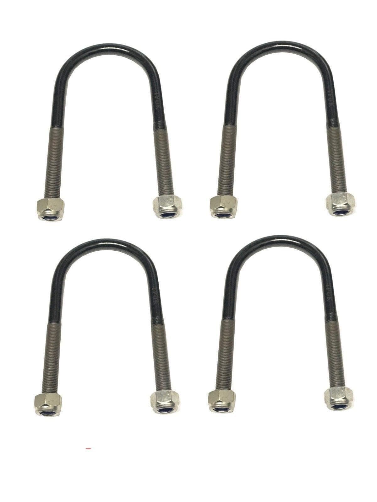 4 X Leaf Spring U Bolt For Transit Mk7 Mk8 3 4 5 Leaf Spring 75Mm Set With Lock Nuts 1388244