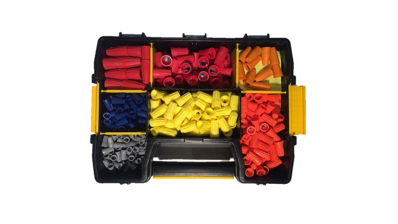 520 Piece Electrical Wire Connector Assortment Set (No Storage Case, Wire Connectors only)