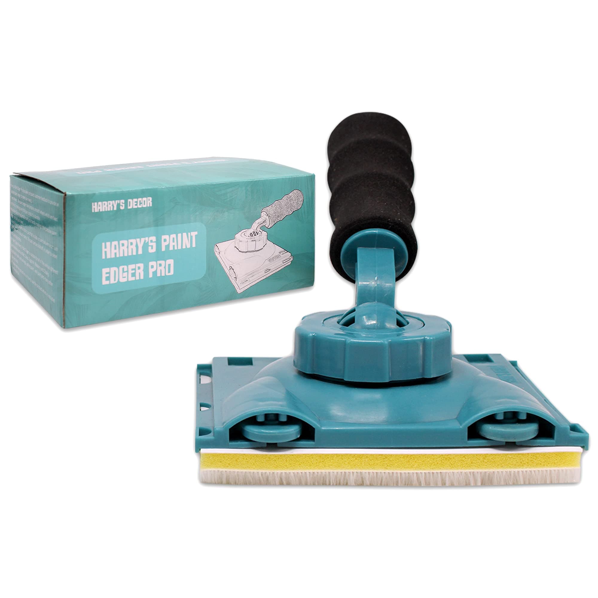 Harry's Decor Premium Paint Edger Pro for Cutting in, Precision Paint Pad for Walls and Ceilings, Perfect Paint Edger for Cutting in and Used for Cutting in Tools for Painting