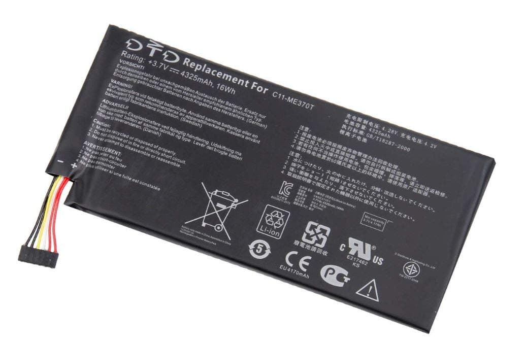 DTD Replacement Battery for ASUS Google Nexus 7 (2012) c11-me370t 4325mah/16wh (NOT Compatible with C11-ME370TG)