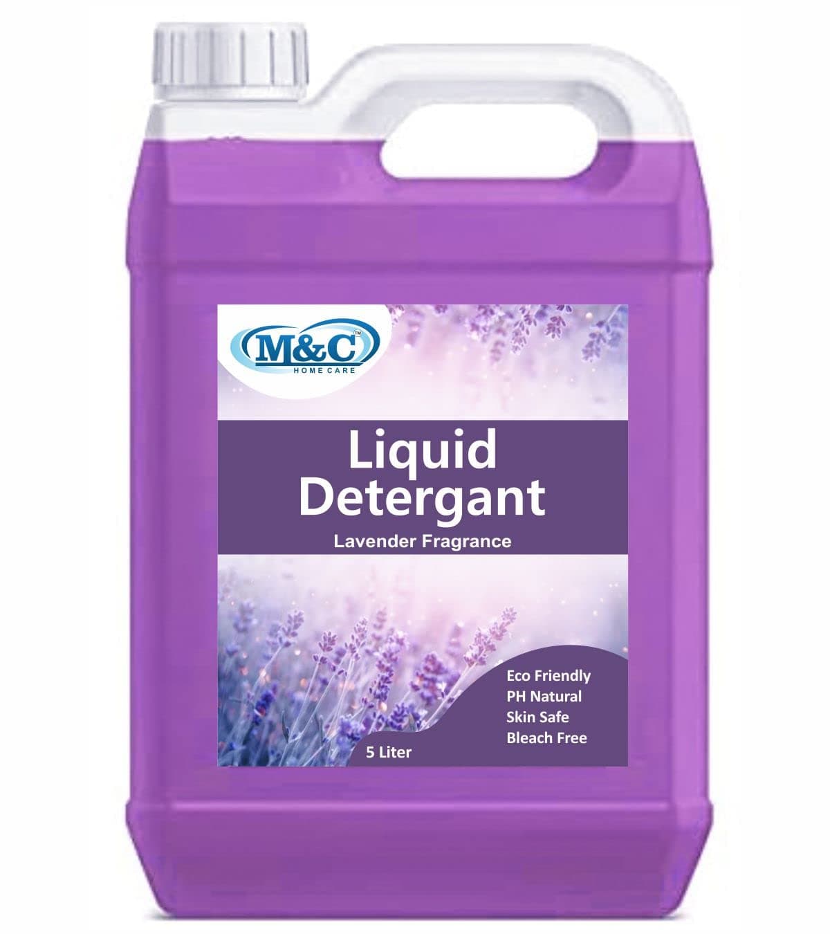 2X POWER LOW FOAM LAUNDRY LIQUID DETERGENT,Concentrated Laundry Liquid Detergent Front Load/Top Load/Bucket Wash - 5L (PUR-5L)