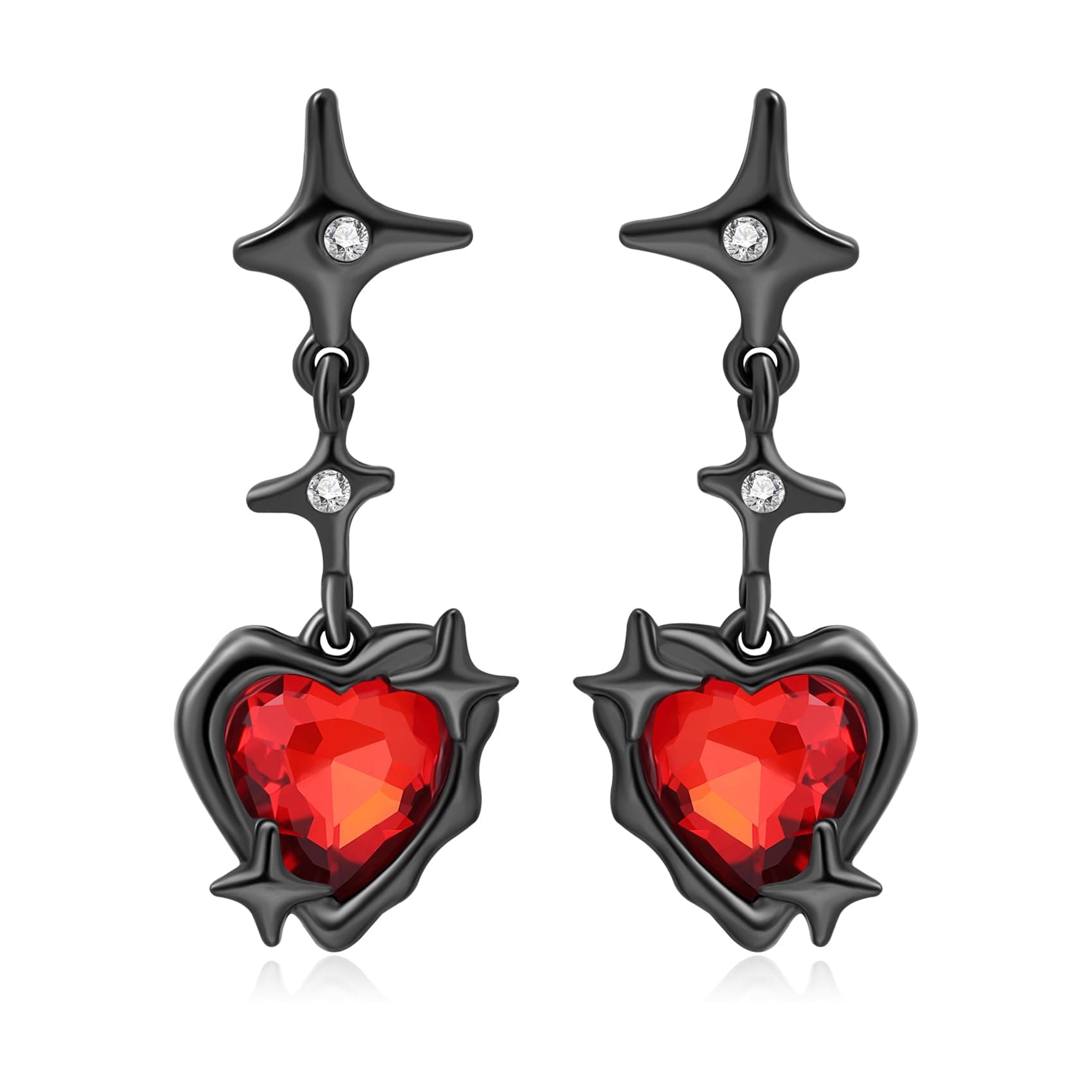 Cute Halloween Stud Earrings,Halloween Cat Ghost Skeleton Spider Rabbit Butterfly Heart Flower Design Dangle Earrings Studs for Women Girls Men Black Halloween Jewelry for Party