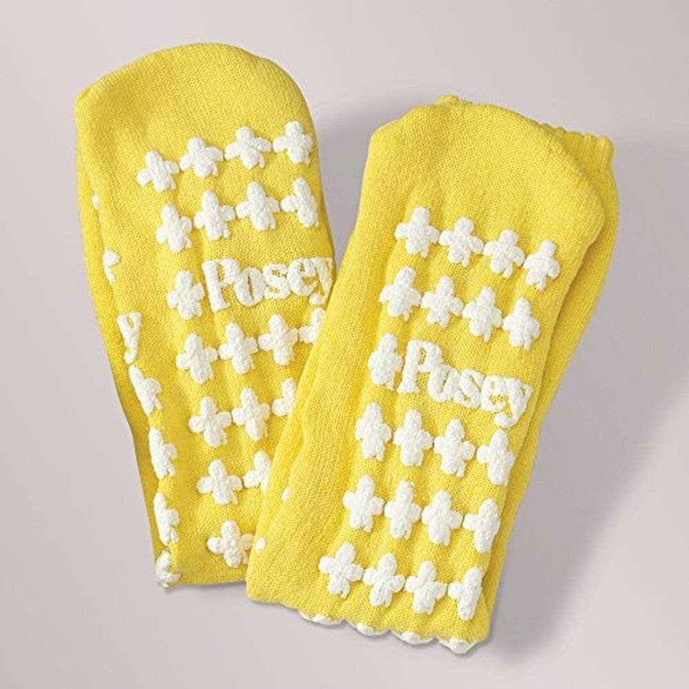 6239LY Falls Management Socks, Large, Yellow