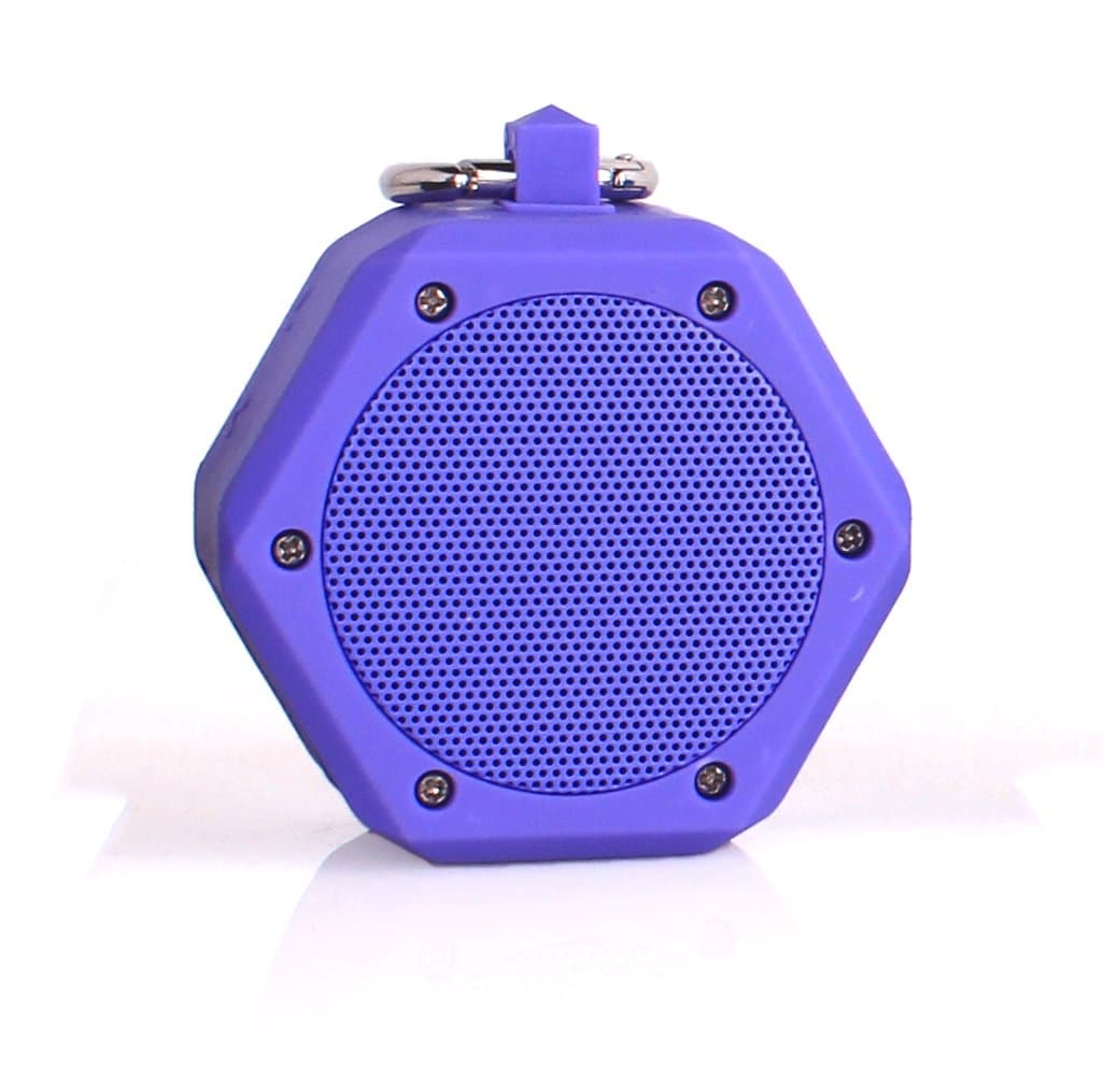 YunMei® Portable Mini Wireless Bluetooth Stereo Speaker,Multi-purpose Waterproof Outdoor/Shower Speaker, with 3W stereo Bluetooth speaker BB-120 (Purple)