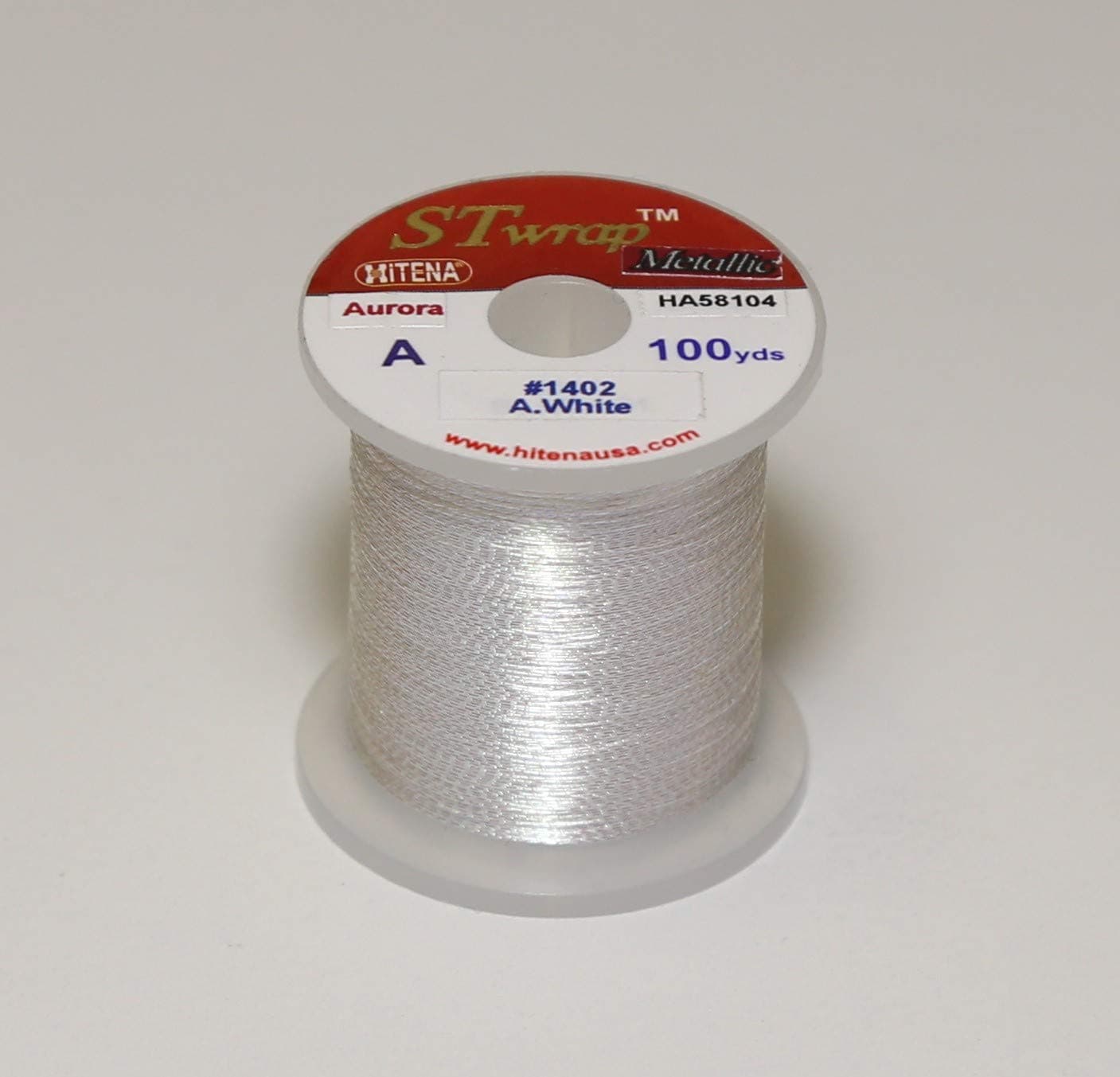 Hitena Rod Wrapping Thread - Metallic Aurora Winding Thread. Color Shifting Thread That Changes Color by Different Light, Angle and Background