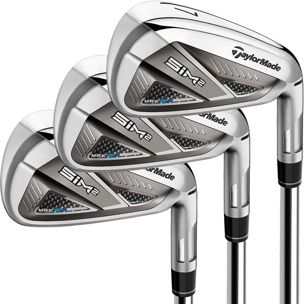 TaylorMade SiM 2 Max Iron Set Mens