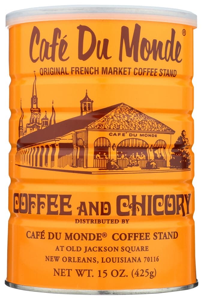 Cafe Du Monde Coffee with Chicory, 15-Ounce (Pack of 2)