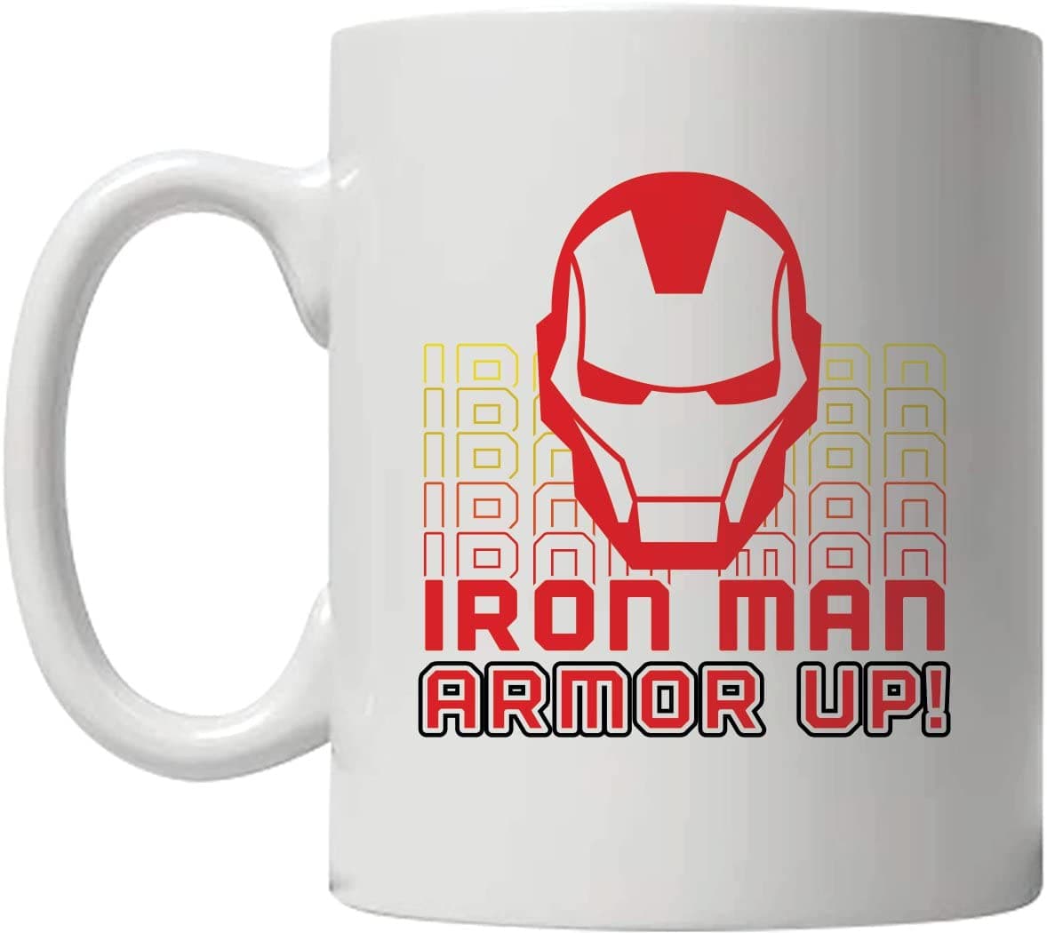Giftmate Marvel Iron Man Coffee Mug Ceramic | Ironman Tea Coffee Mugs for Kids Boys Men | Printed MarveL Iron Man Cup for Men