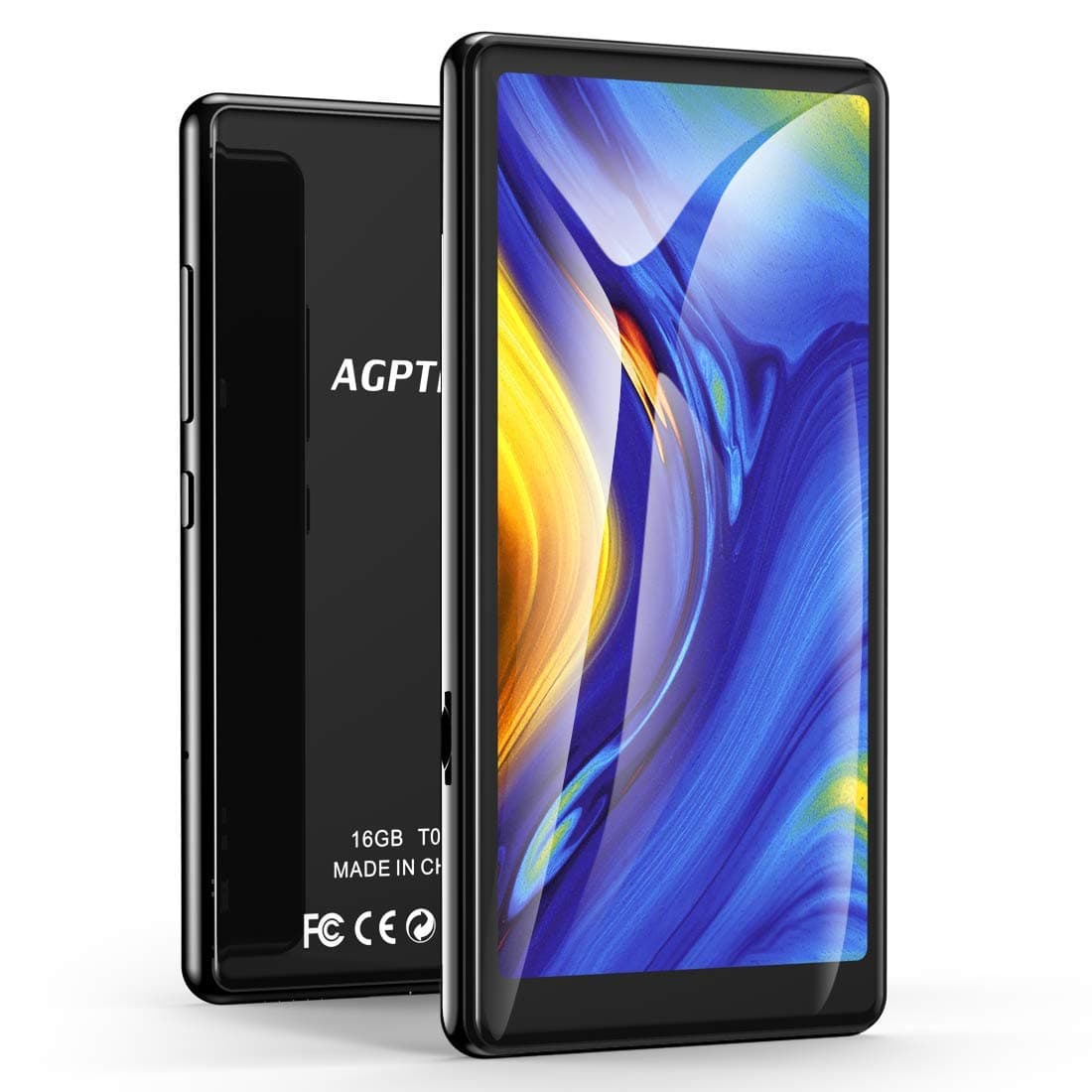 AGPTEK WiFi MP4 Player with Bluetooth 5 Inches Touch Screen 16GB Lossless MP3 Player, Support APPs, Video, FM Radio, Voice Recorder, up to 128GB