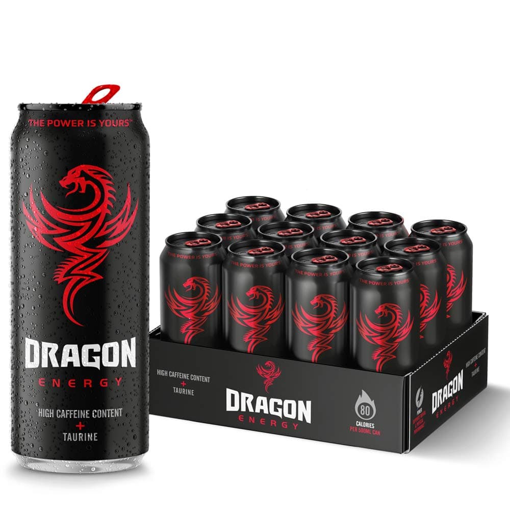 – Red Energy Drink 12 x 500ml Cans