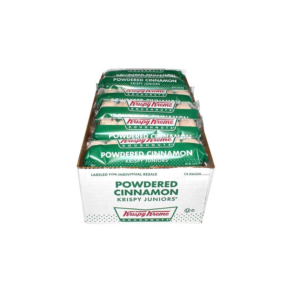 Krispy Kreme Cinnamon Sugar Doughnut, 3 Ounce -- 12 per case.
