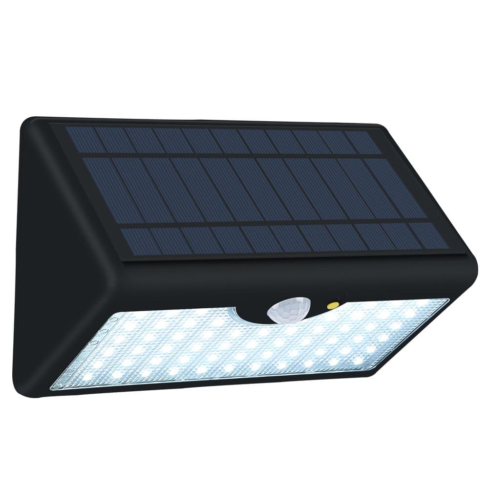 Super Bright Solar Motion Sensor Light with Waterproof and Wide Angle Detection for Porch Garden