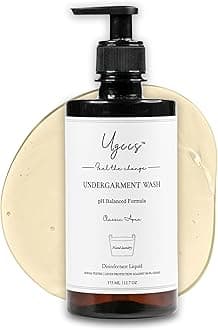 Undergarment Liquid Detergent for Men/Women,Mild Detergent, No Soaking Formulation, Plant-Based, Bio Wash, Disinfectant Liquid for Hand Laundry (375ml_Pack of 1)