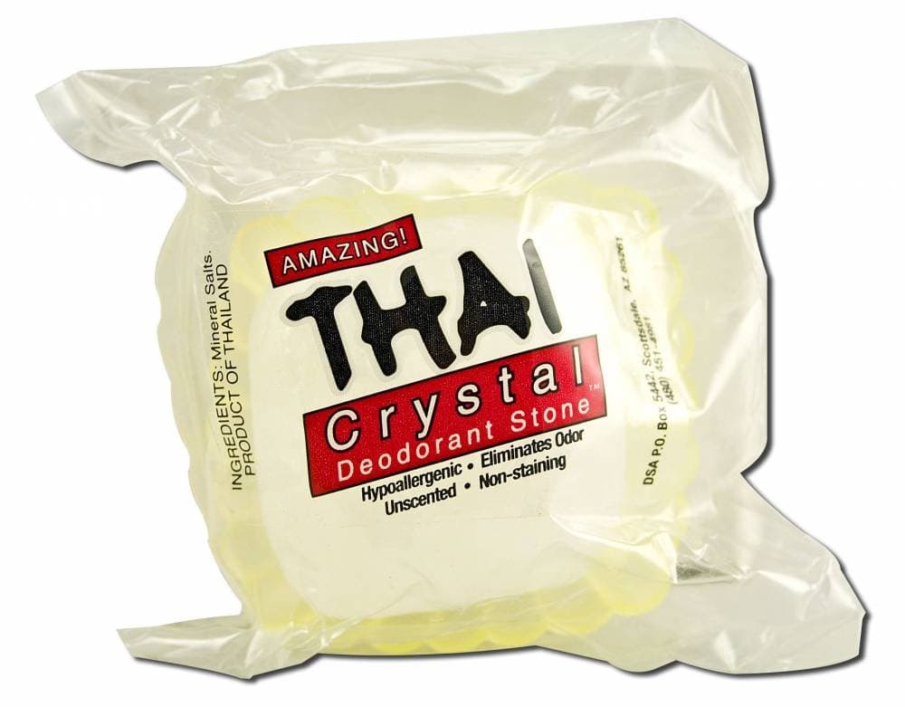 Thai Crystal Deodorant Stone's Size 2 oz. each, 6 Count