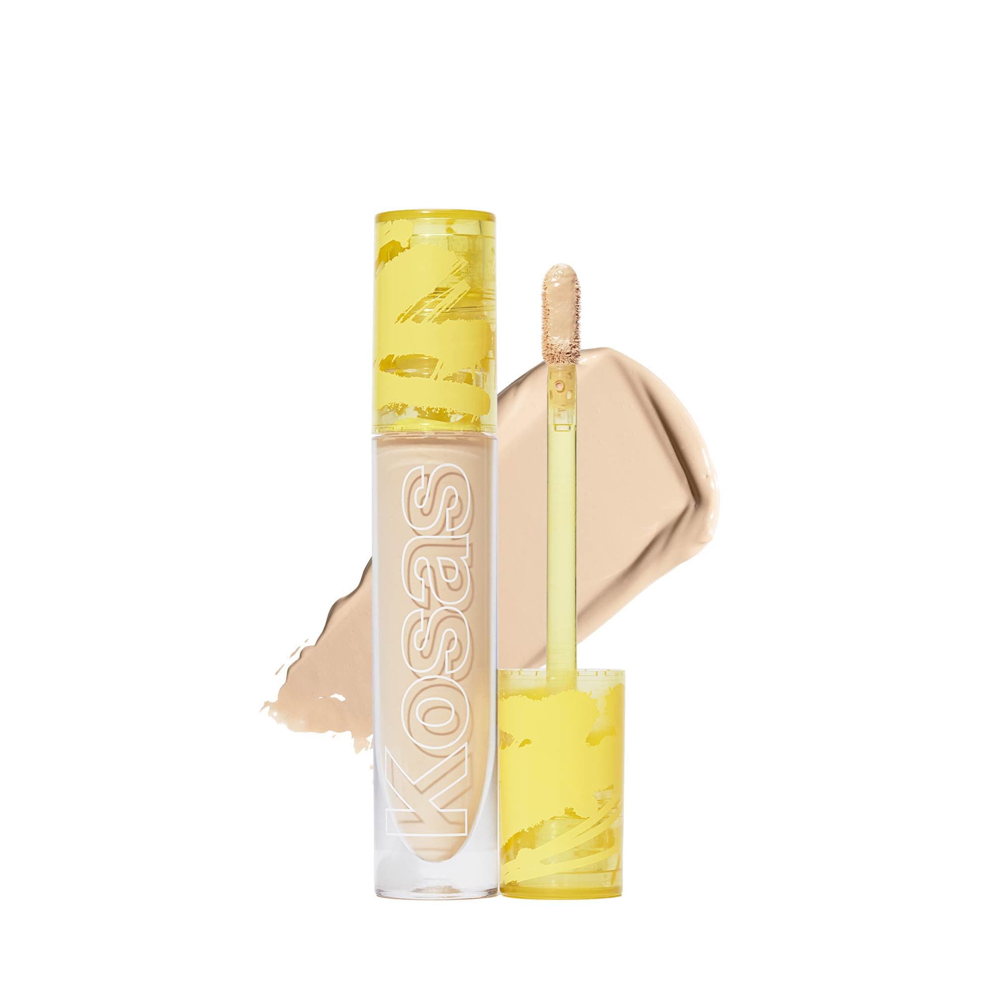 Kosas - Revealer Concealer - Medium Coverage Makeup with Hyaluronic Acid that hides dark circles