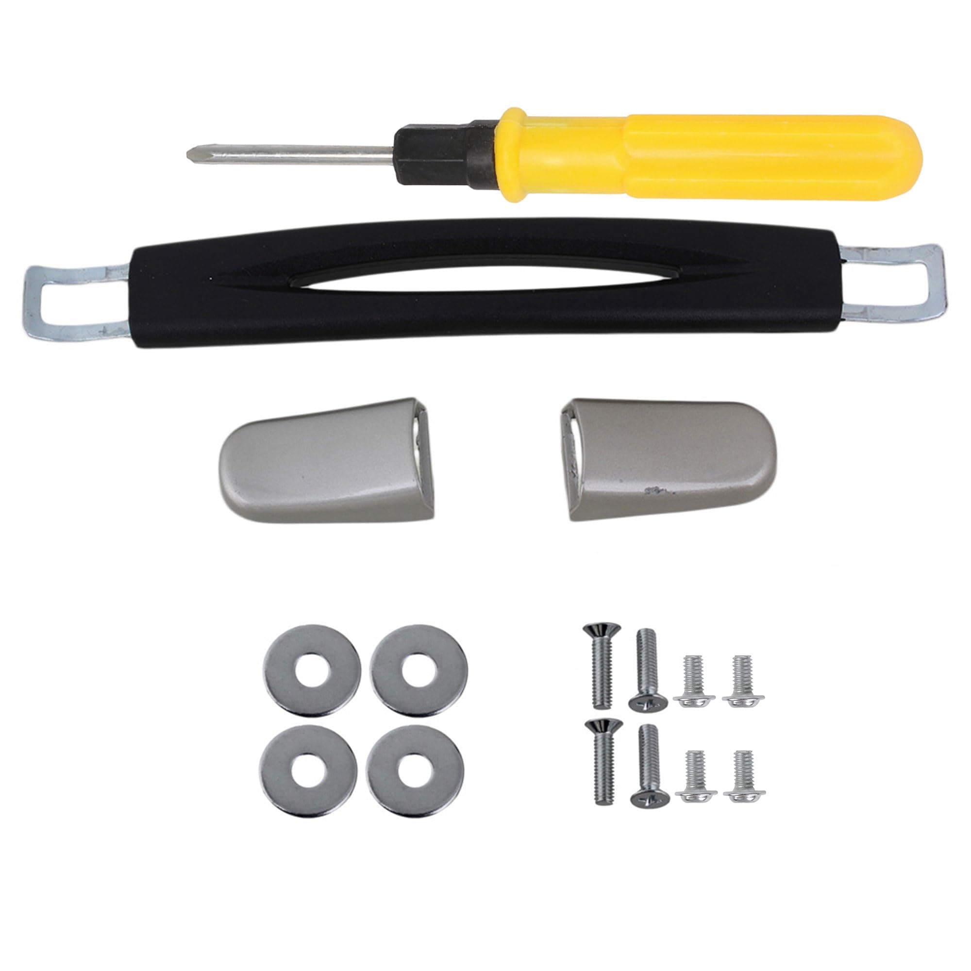 RDEXP Black Flexible Spare Strap Handle Grip Replacement for Suitcase Luggage Case (B20)