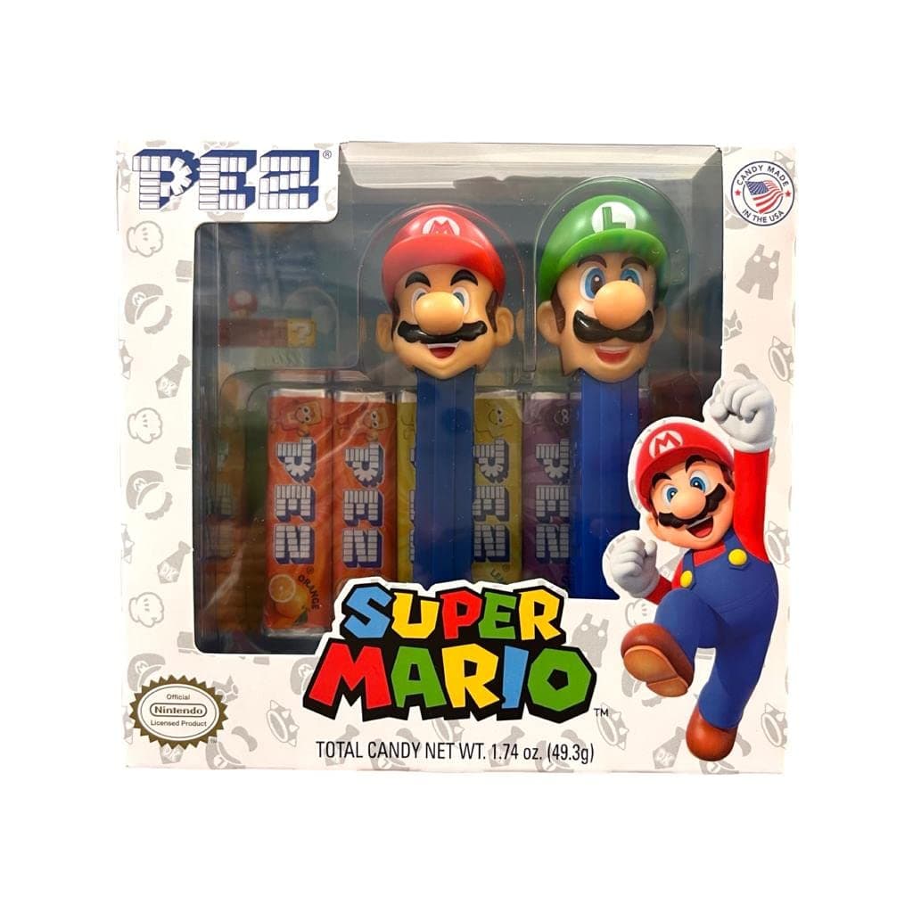 Super Mario And Luigi PEZ Set