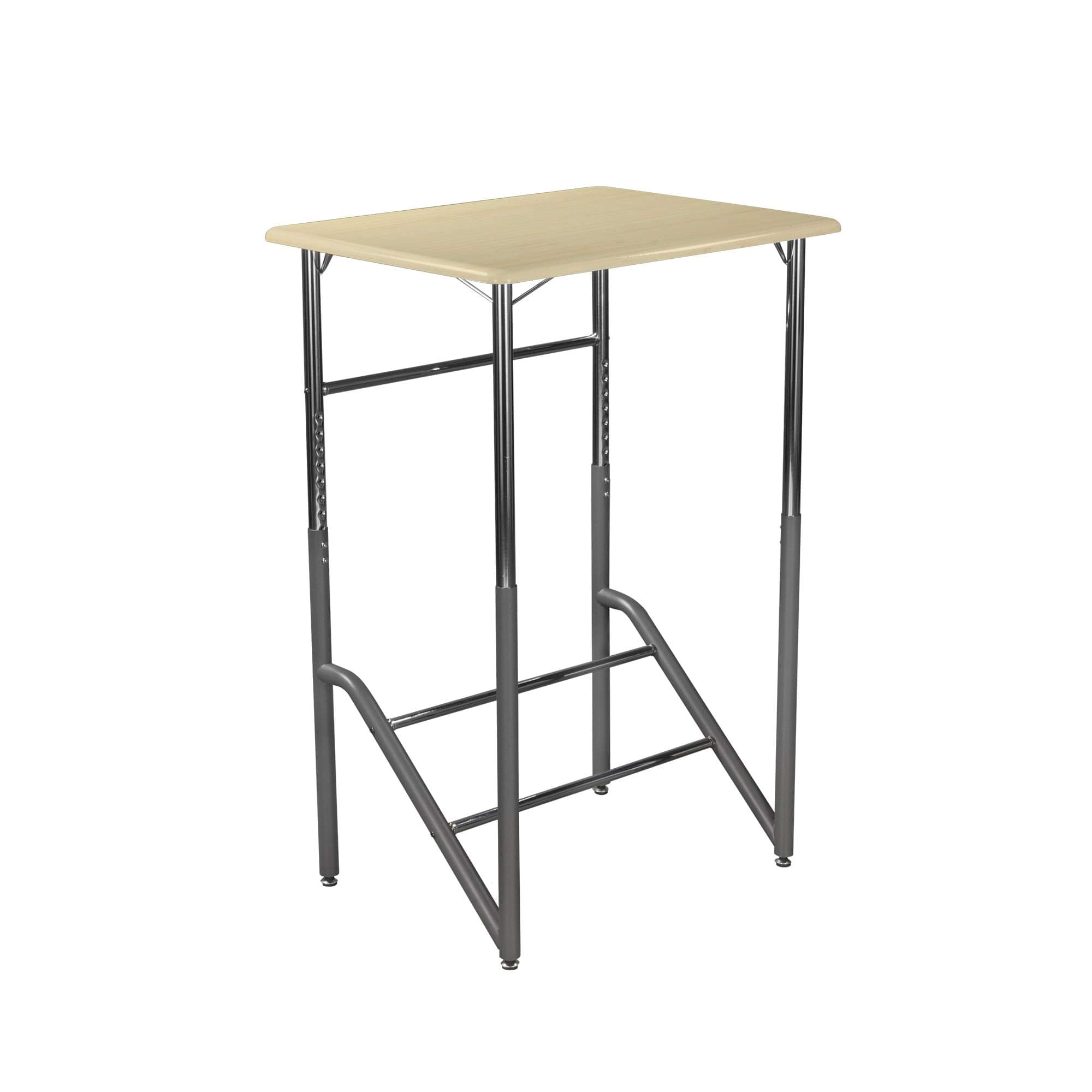 Vari Education - Standing School Desk 5-12 – Adjustable Height Student Activity Standing Table