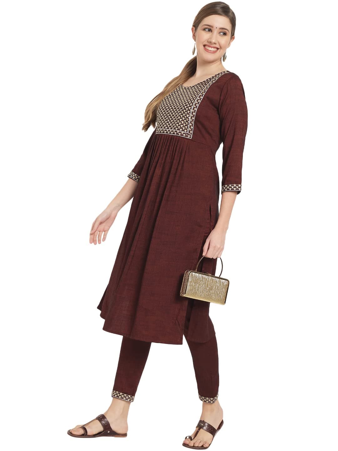 G4GirlWomen's Rayon Regular Kurta