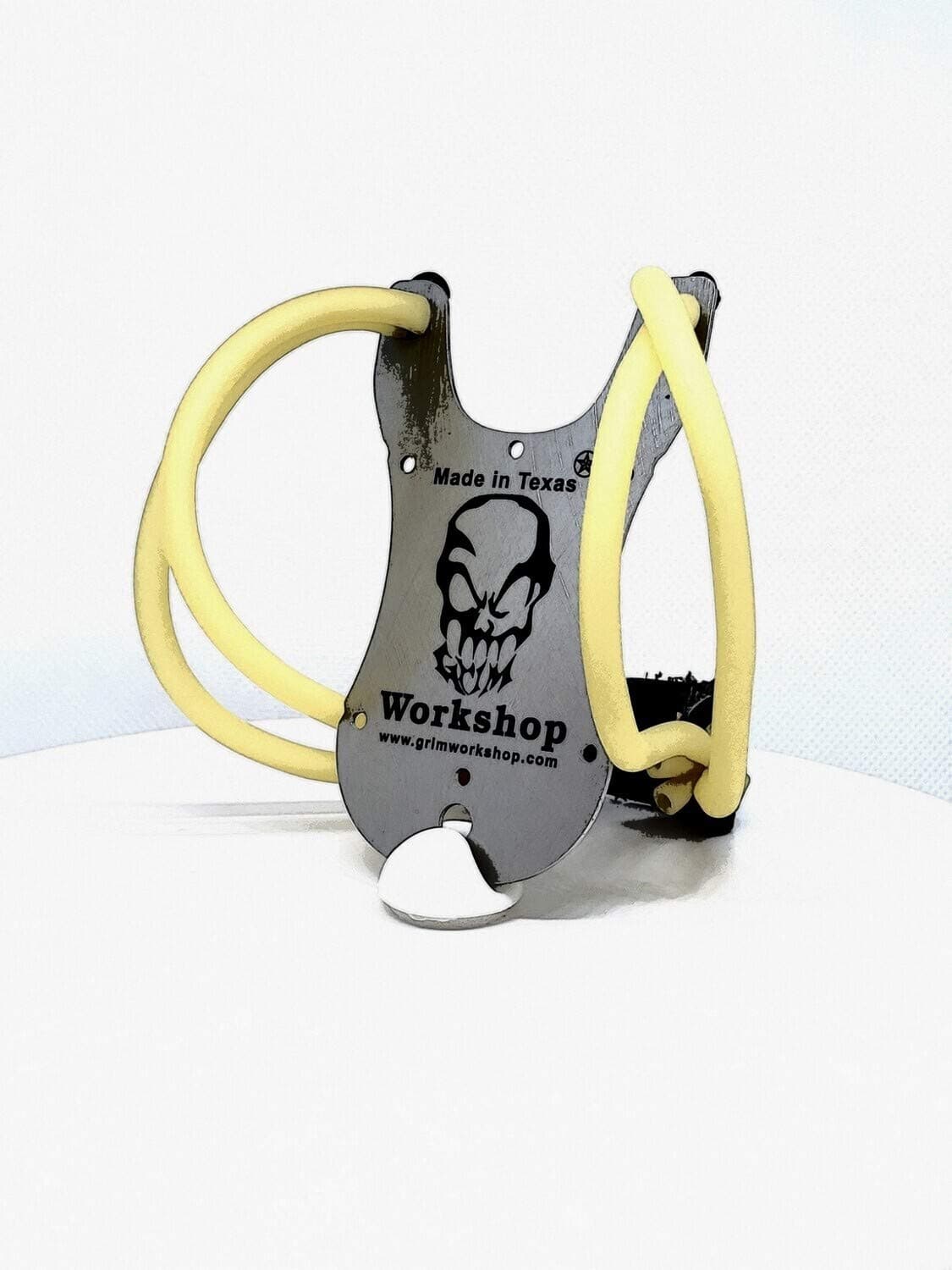 Grim Workshop Pocket Sling Shot/Bow Multi Tool - Survival Slingshot - EDC - Compact Design