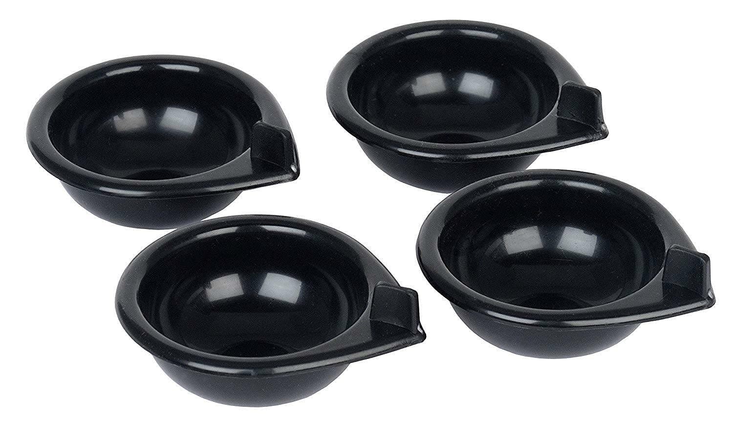 Pack of 4 - Replacement Black Plastic Egg Poacher Cups