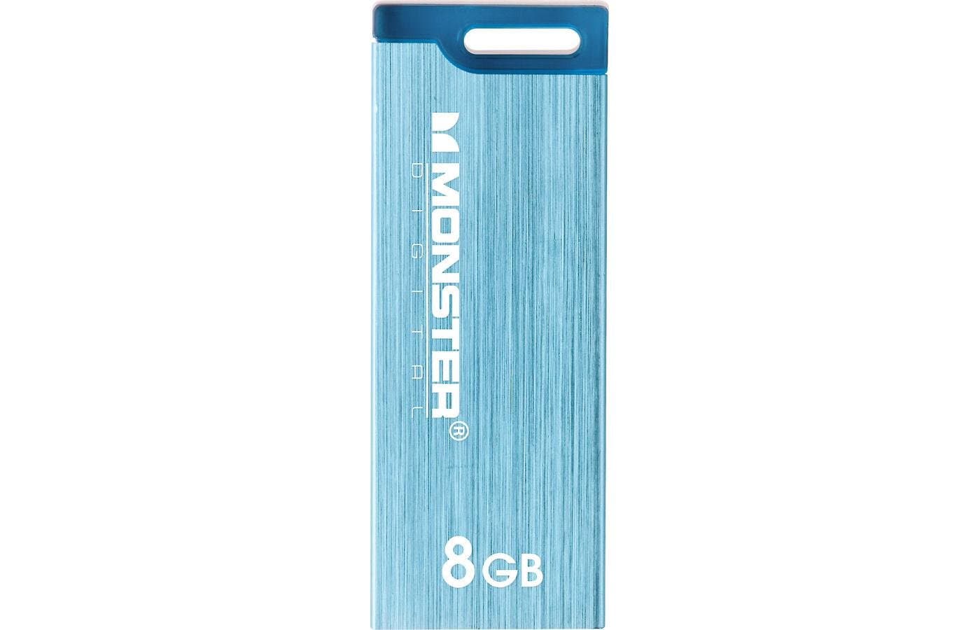 Monster Digital USBCS-0008-C 8GB USB 2.0 (Dark Blue)