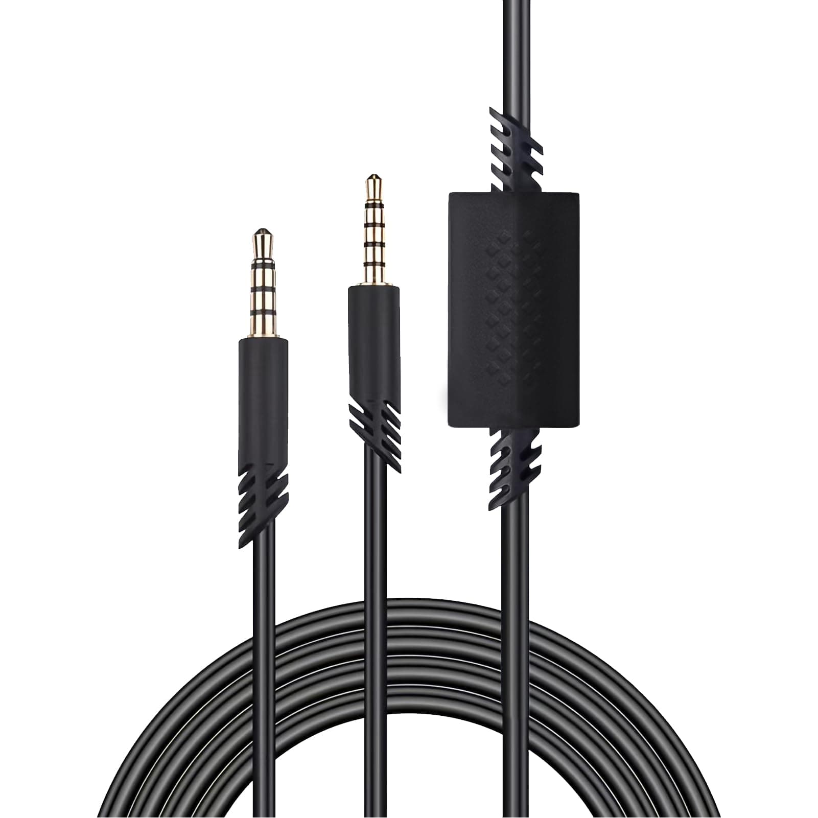 Fascetta Replacement Cable for Astro Inline Mute Cord 3.5mm Audio Volume Control Aux Cable Compatible with A40 A10 A50 Tr Gaming Headsets Xbox One Gaming Headphones Ps-5/4 Controller 2m Black