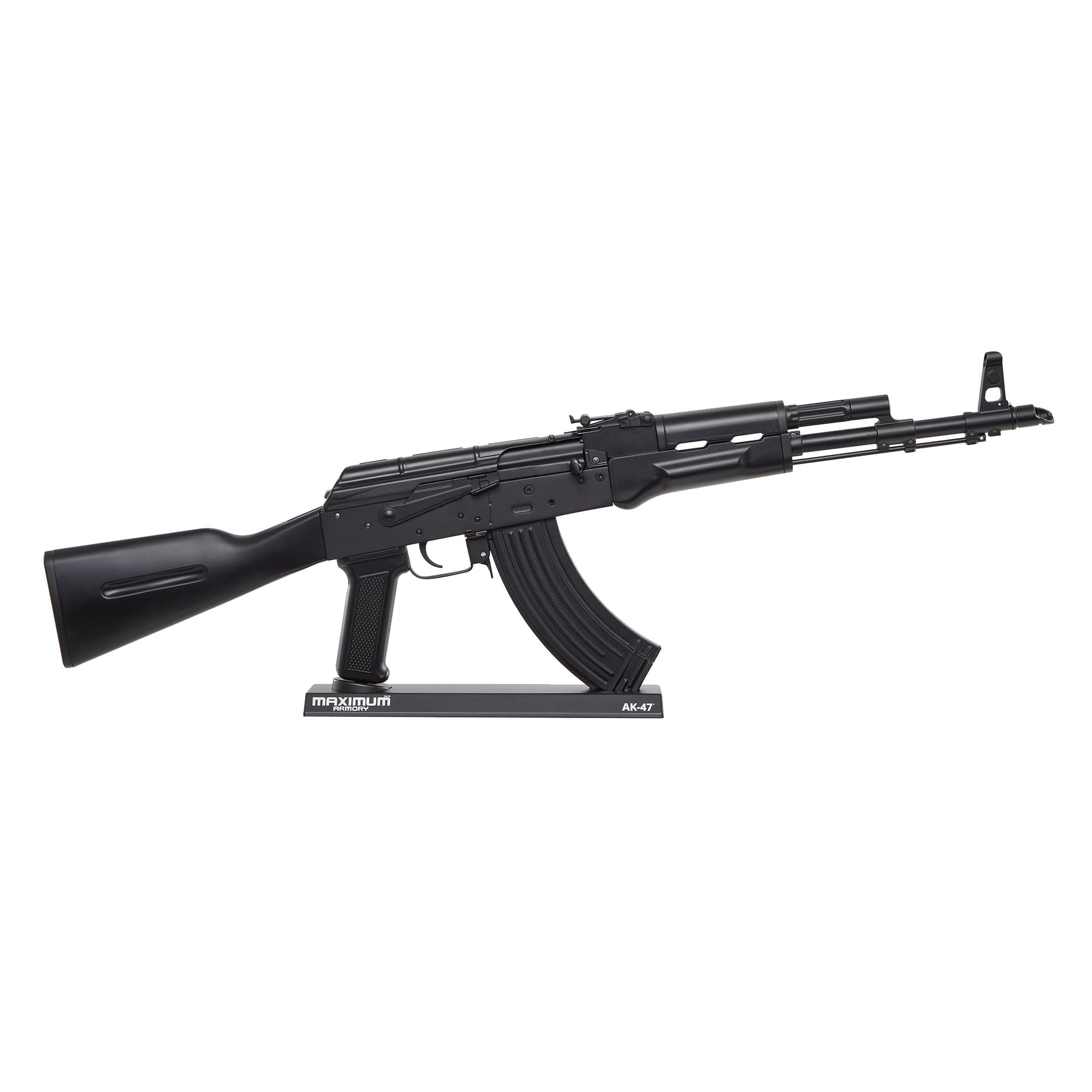 MAXIMUM ARMORY Miniature AK-47 Model Kit 1:1.67 Scale - No Firing Function Diecast Metal Model Set for Adults and Kids - Gift for Model Enthusiasts and Ornament Collectors