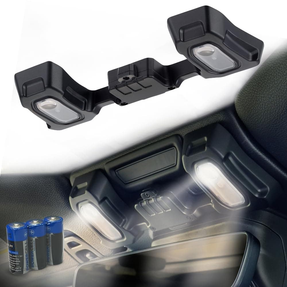 for Jeep Wrangler JL Front Seat LED Light Map Light Interior Front Light for Jeep Wrangler JL/Gladiator (JT) 2018-2023 MHG-043