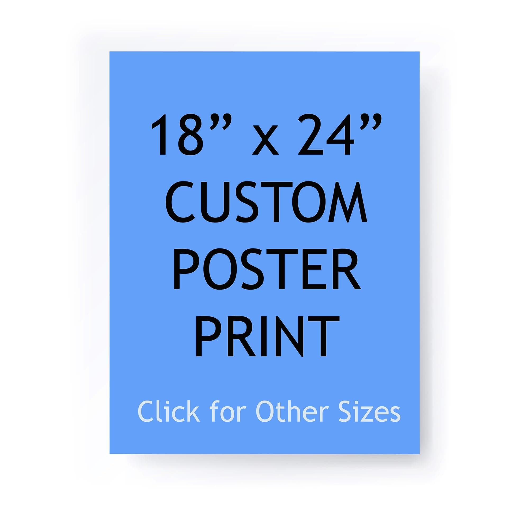 - Pera Print - Custom Poster Print - Upload Your Image/Photo - Personalized Photo Prints, Create Your Own Poster - Print Any Photos, Images - 18 x 24 inches