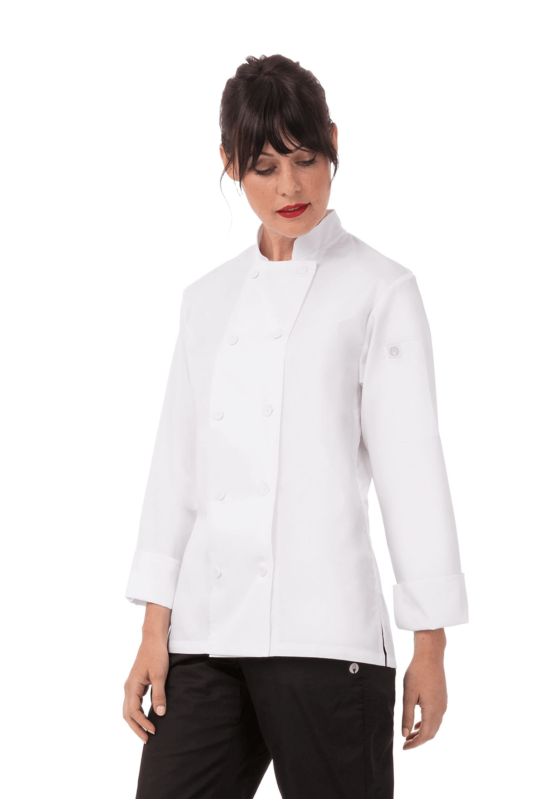 Chef Works womens Sofia Chef Coat Chef Coat Jacket (pack of 1)